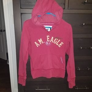 American Eagle AE pink hoodie medium sweatshirt